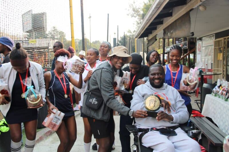 Tom Sundawo, a resident at the Ann Harding Cheshire Home, hosts another fundraiser tournament at Old Parks to help him pay his rent.