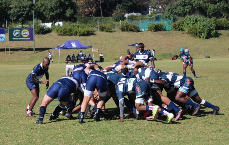 Rhinos third team coach Simon Matidza had a simple message for his players before kick-off, and a 64–0 victory was the result.