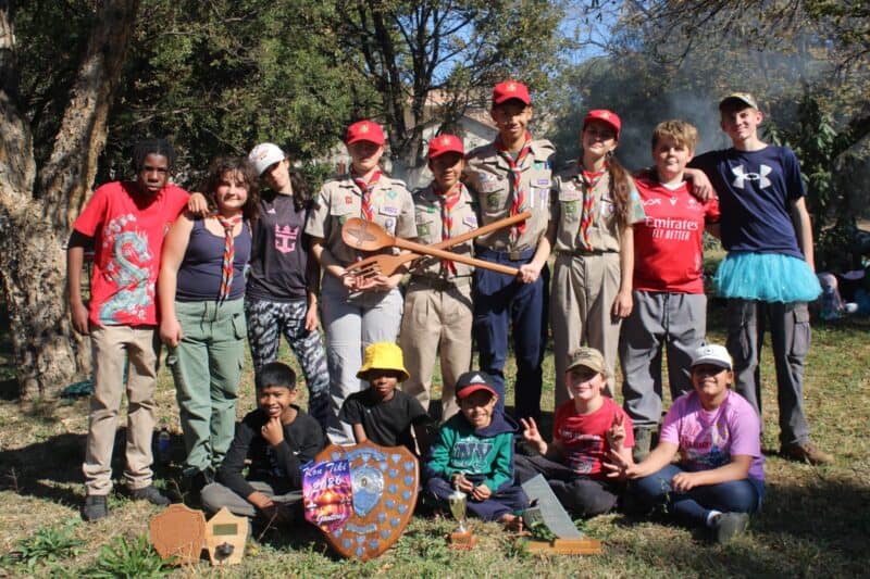 The 1st Randburg Scouts were second overall at the annual Kon-Tiki Gauteng competition, despite being the smallest group.