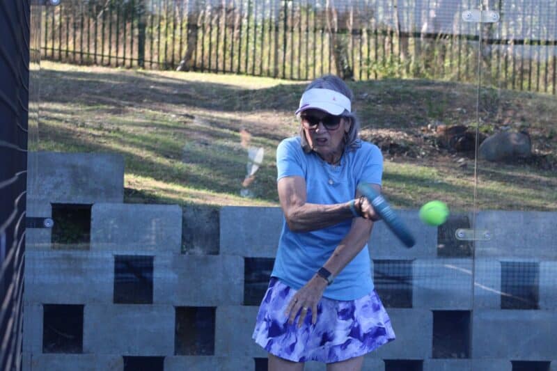 Olivedale Tennis Club was buzzing with excitement as padel and tennis players shared the courts.