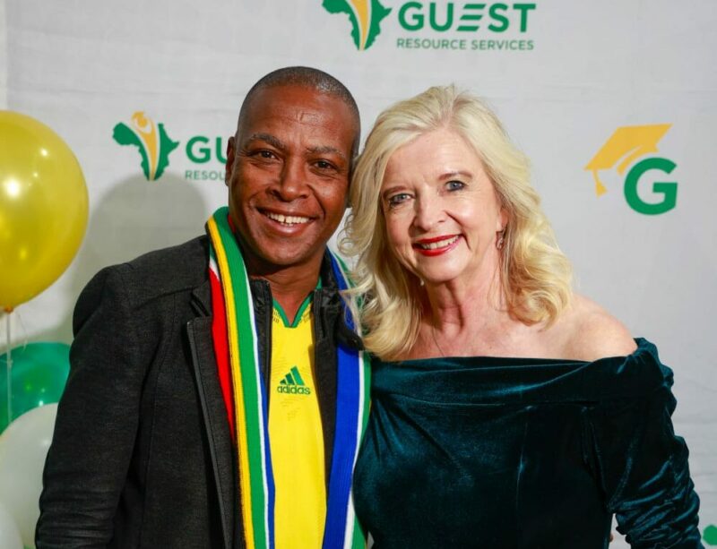 Ceo of WR Seta Tom Mkhwanazi and CEO and founder of GRS Dr Wilma Guest-Mouton on 11 June 2026. Photo: Supplied