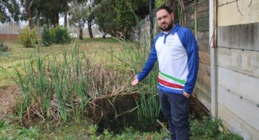 Ward 134 Councillor Devon Steenkamp, who visited the Hawken Switching Station on June 19 to assess the outage affecting Randpark Ridge and Boskruin residents. Photo: Mthulisi Lwazi Khuboni