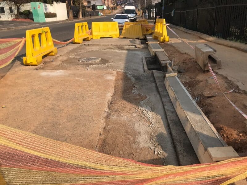 JRA has finally repaired Pretoria Avenue in Ferndale. Photo: Mthulisi Lwazi Khuboni