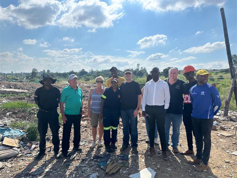 The Kya Sands Burning Wasteland Community Forum Non-Profit Company continues their fight against illegal dumping in Kya Sands