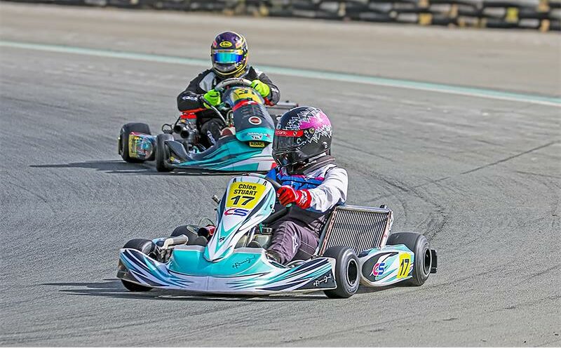 17-year-old Chloe Stuart is one of the rising stars in South African karting as she finishes third in the Formula-K Kart Circuit in Benoni.