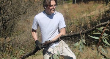 Resident Joshua Maybery attended a Ferndale Bird Sanctuary clean-up. Photo: Mthulisi Lwazi Khuboni