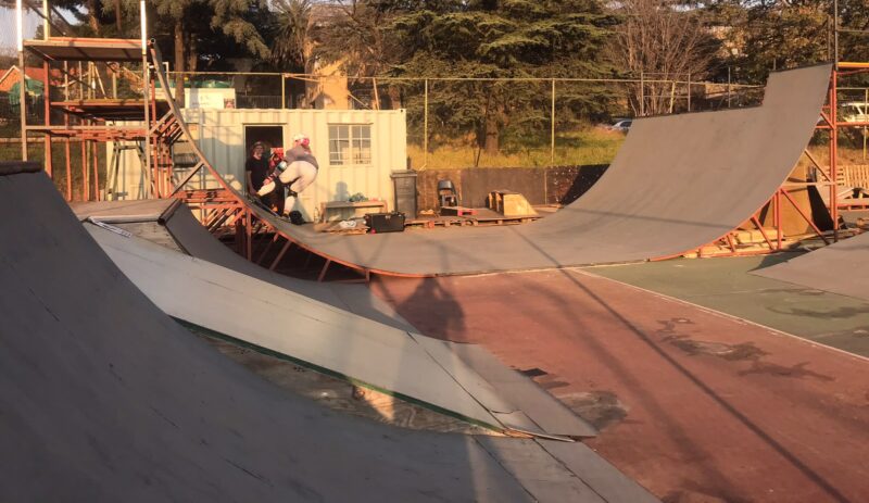 Despite the setback, preparations are underway at Skate School Academy. Photo: Mthulisi Lwazi Khuboni