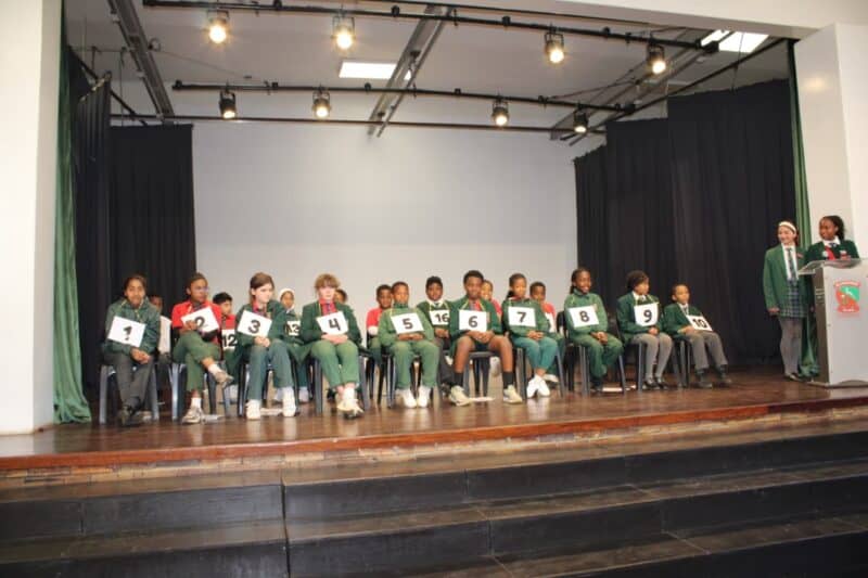 Blairgowrie Primary School hosted its Bee Brilliant spelling bee, with learners showing confidence and skill in front of judges and their peers.
