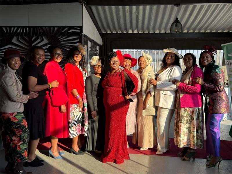 Fifty married women gathered at Syringa Cafe in Bromhof on July 25 to encourage one another and to kick off women's month with the Chosen Wives organisation.