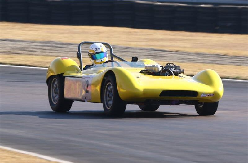 Michael Kernick, from Sharonlea, took on Zwartkops Top of the Hill Historic Challenge in the 1963 Thompson TS9 Special, holding his own against cars with bigger engines.