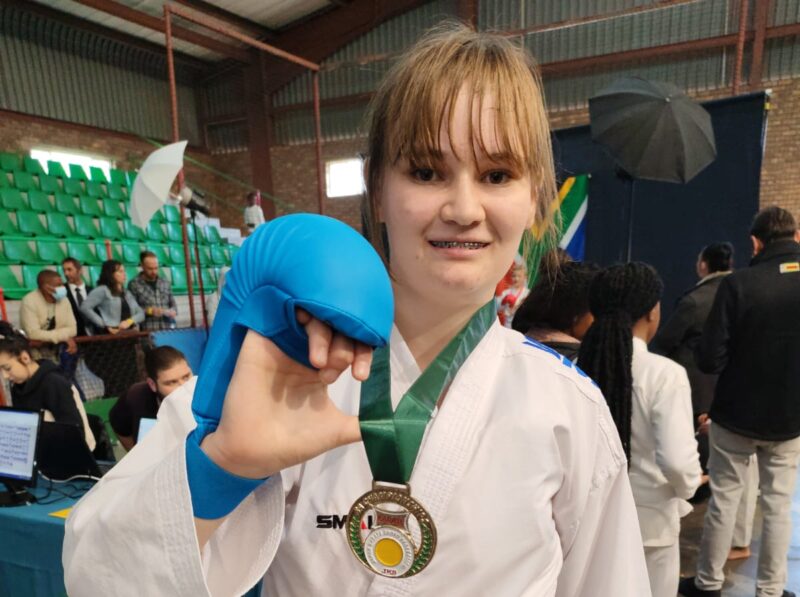 After years of sacrifice, Dominique Belt has earned her spot on South Africa's karate team, but her family now needs help covering the costs of the trip.