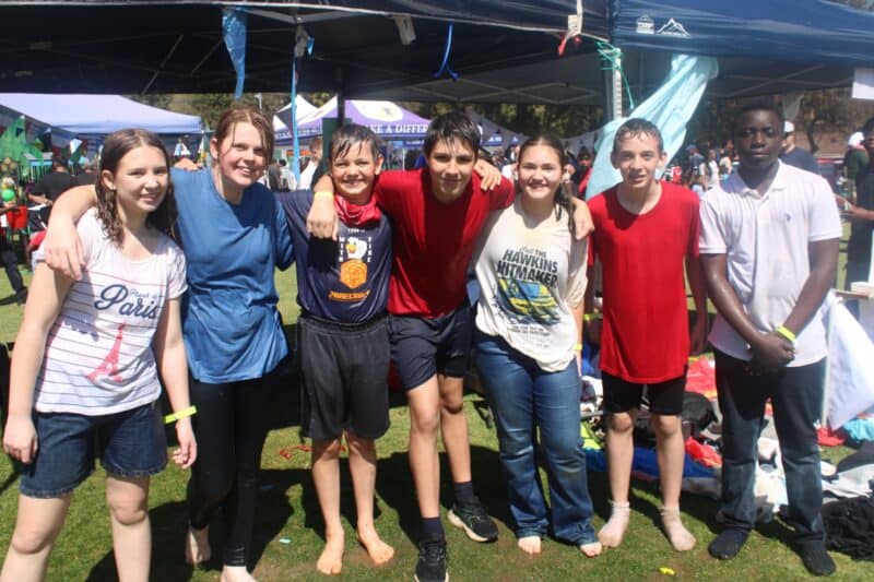 Learners are having fun at Kings School Robin Hills Spring Day Festival. Photo: Mthulisi Lwazi Khuboni