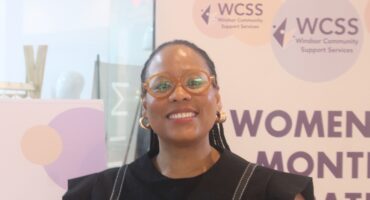 WCSS Community Liaison Manager Mathabo Bekimbia-Tchoffo at the event at Cresta Shopping Centre. Photo: Mthulisi Lwazi Khuboni