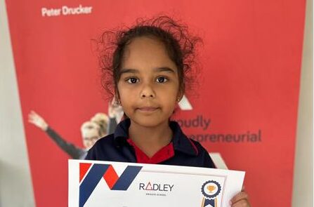Radley Private Primary School celebrated their highest credit scorers with a special event, where learners enjoyed all kinds of pizza.