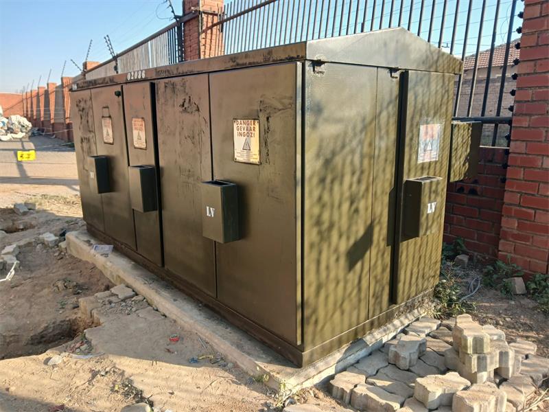 City Power urges members of the public to report electricity-related criminal activity after they installed new mini-substations in Kya Sand.