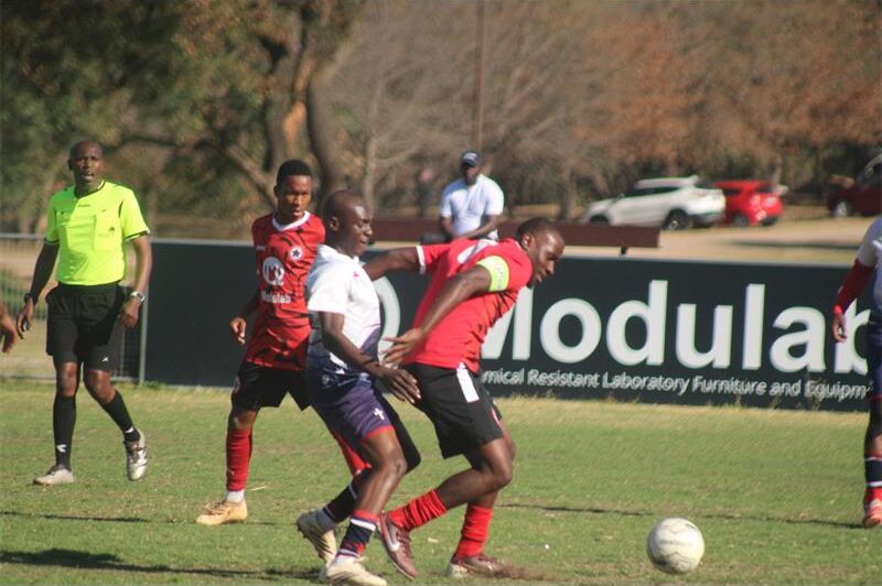 Spectators were treated to goals and drama as Old Parks hosted Crusaders for the Rand Central League Cup match.