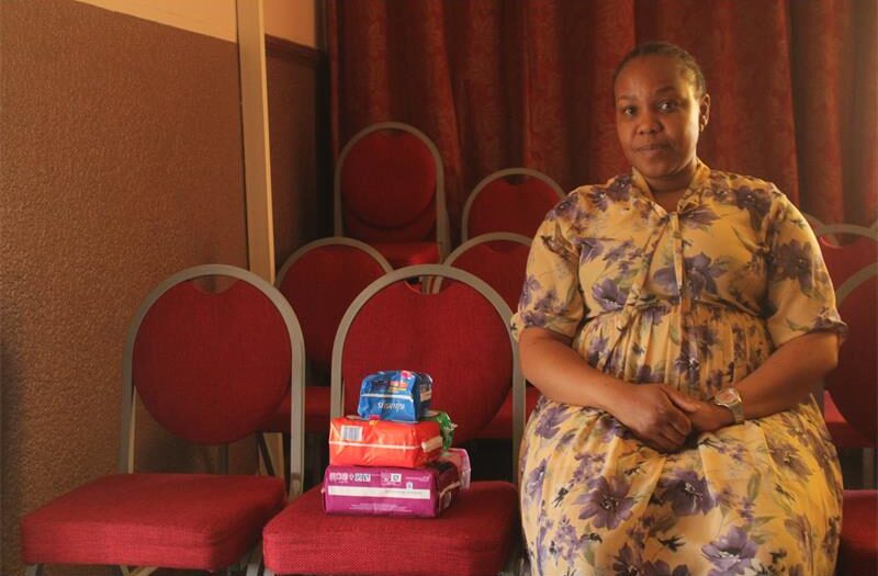 A local pad drive by Fellowship Full Gospel Church aims to keep young girls in school and boost their confidence.