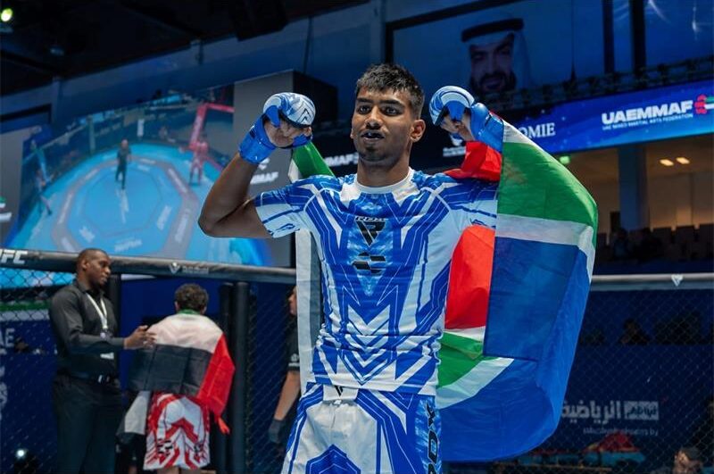 Randpark Ridge MMA fighter Saiyaan Naidoo places seventh in Abu Dhabi world champs