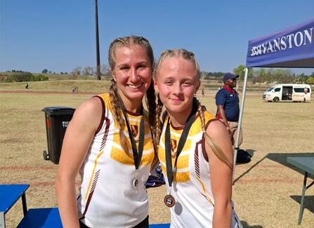 Sprinters and relay teams power the Randburg school to a impressive 58-medal haul.