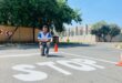 Ward 93 councilor Vino Reddy is pleased with the new road markings on September 10, 2026. Photo: Ditiro Masuku