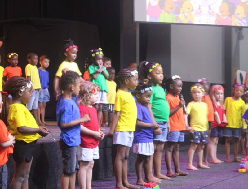 Youngsters entertain their special guests with song and dance as a Randburg preschool adapts its long-standing tradition to embrace families across borders.