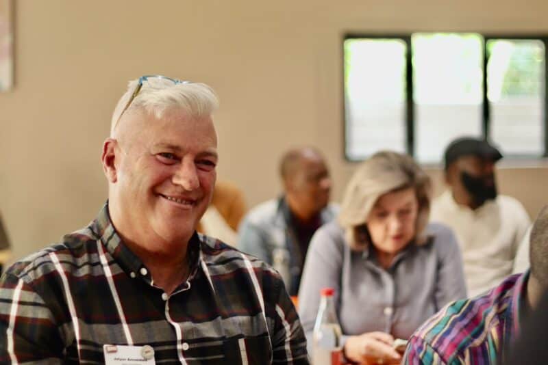 Joylon Annandale, who works in Honeydew, on September 17, 2026, at the 435 Rugby Ave Conference Centre. Photo: Neo Phashe