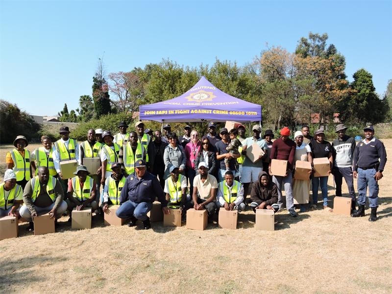 Local households have received blankets and essential hampers following a collaborative winter relief initiative in the community.