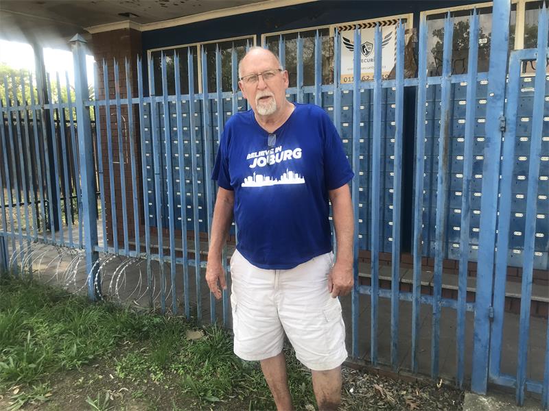 Worn-out ceilings, a damaged fence and a deteriorating building have raised concerns among Bromhof residents, who recently stepped in to clean up the post office.