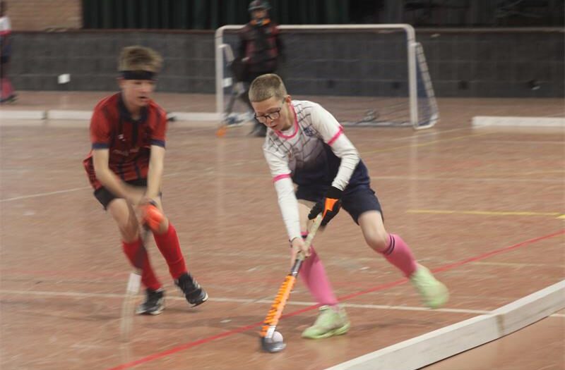 Indoor hockey league at Walter Sisulu Hall in Randburg Sports Complex brings together young hockey lovers for fun but competitive matches.