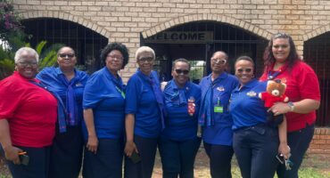 Trefoil Guild members ahead of cake and tea time on October 11, 2026. Photo: Braden-Lee Mokoena