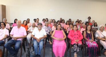 North Riding Senior Citizens gathered after sharing personal experiences with cancer on October 13,2026 Photo: Braden-Lee Mokoena