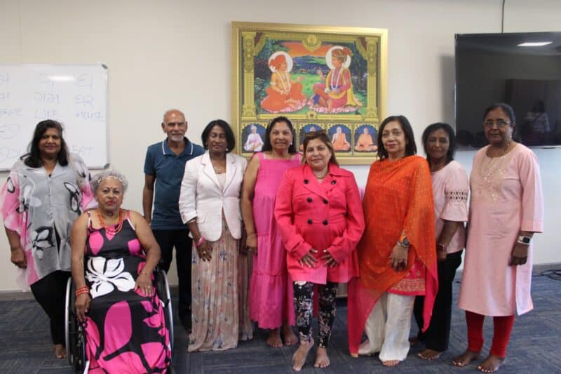 Cancer survivors following sharing their testimonials on October 13. Photo: Braden-Lee Mokoena