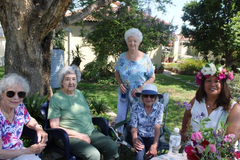 Olive Grove Retirement Village seniors at the Garden Day competition on October 15.Photo:Braden-Lee Mokoena