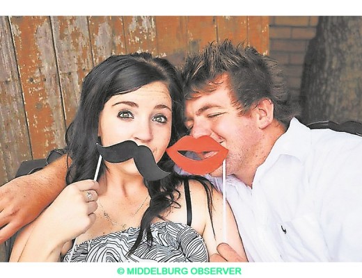 'n Onlangse foto van Armand Dicks en sy vriendin, Daniell van Niekerk. Hulle het die afgelope sewe maande uitgegaan.