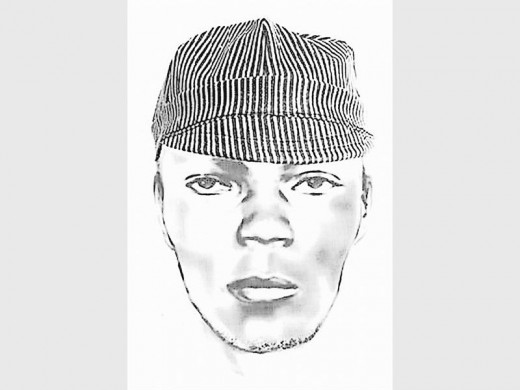 The identikit of the murderer,
