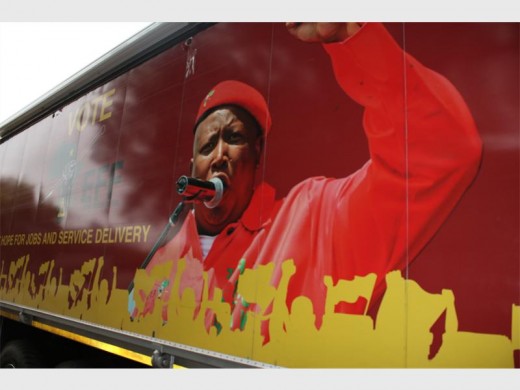 Julius Malema se advertensie op sy propaganda trok.