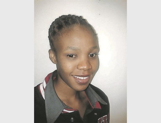 Lina Sesy Skhosana (28) before the acid attack. 