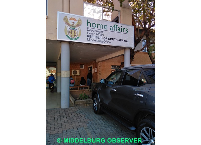 A photo of a Home Affairs building here in Middelburg. PHOTO: Middelburg Observer.