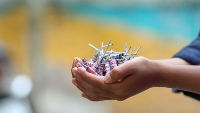 The dangers of fireworks and children