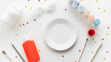 Craft fun: Make this cute paper plate rainbow fish