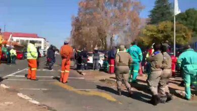 steve tshwete municipality, strike, no serv ices, middelburg, mpumalanga, solid waste strike, unprotected strike