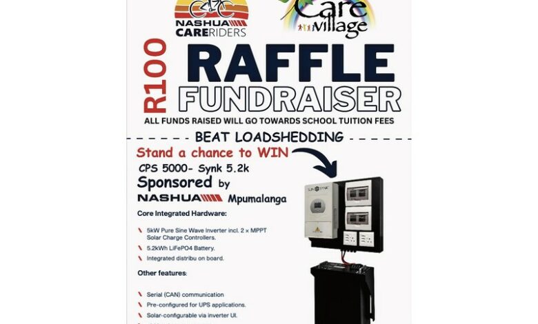 Village Raffle Win an inverter by entering the Care Village raffle | Middelburg Observer