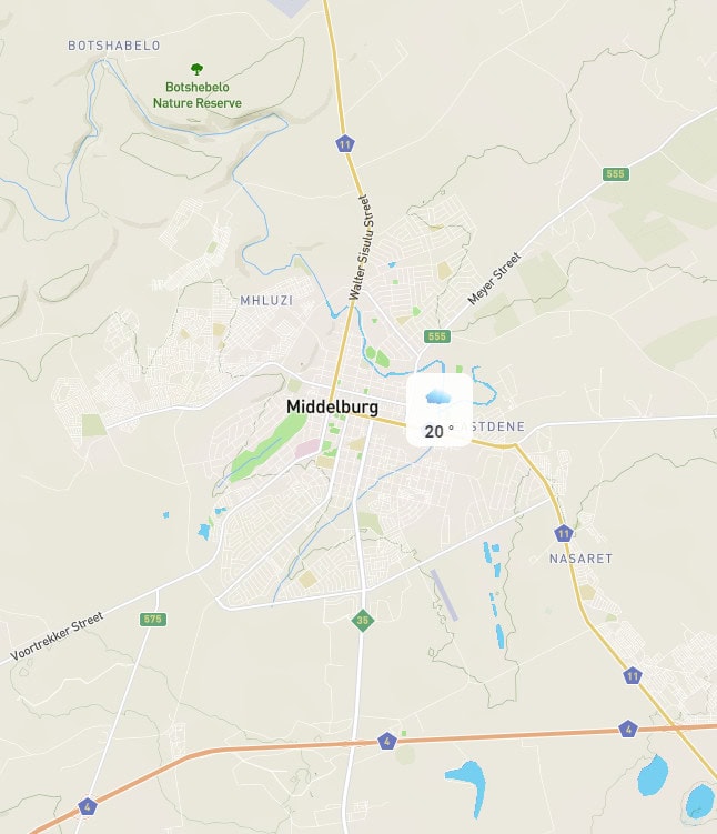 Storm expected later today, thunderstorm tomorrow Middelburg Observer