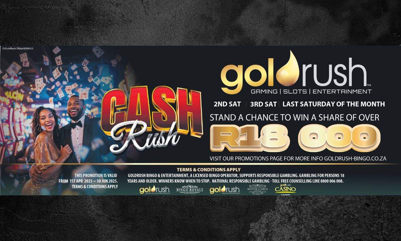 ADVERTISEMENT Goldrush Middelburg Observer