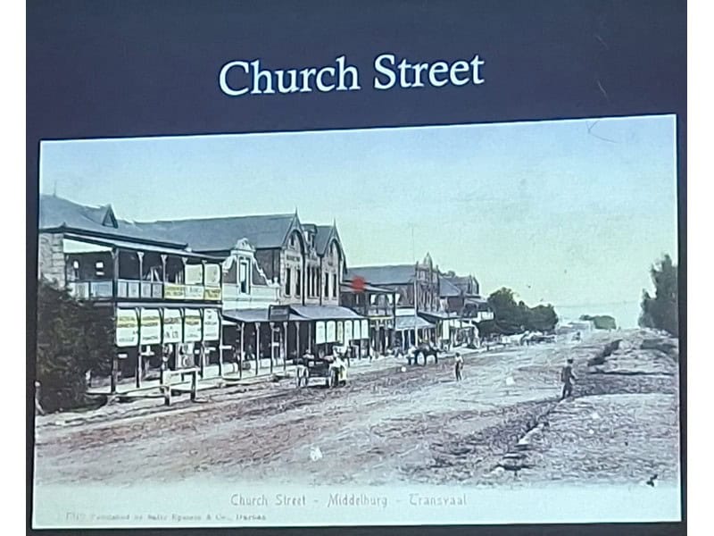 The old Church Street in Middelburg.