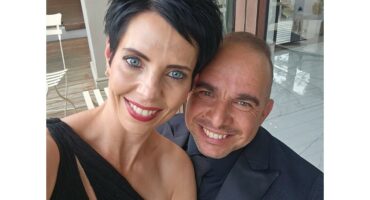 Maggie en Johnny Smit. Maggie had a serious fall during the Ride Joburg last year, but she is already back again