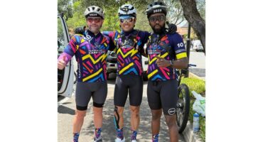 An image of JP de Morney, Johan Möller, and Muzi Khumalo.