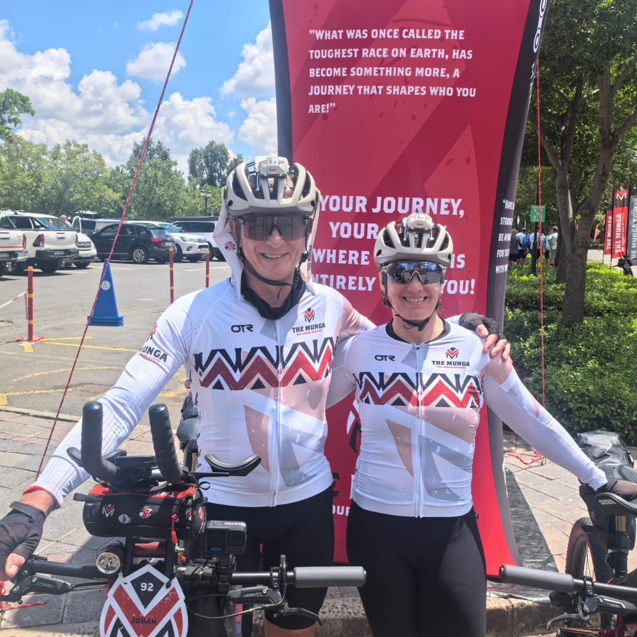 Johan and Thiesa Janse van Rensburg.