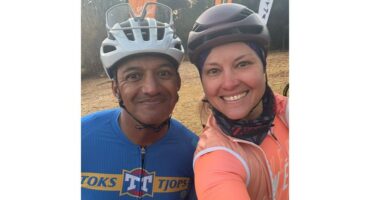 Magda Nieuwoudt en Breyton Paulse. Foto: Verskaf.