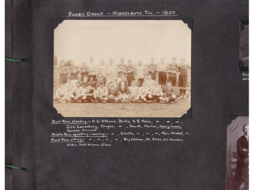 Middelburg Rugbyspan 1907